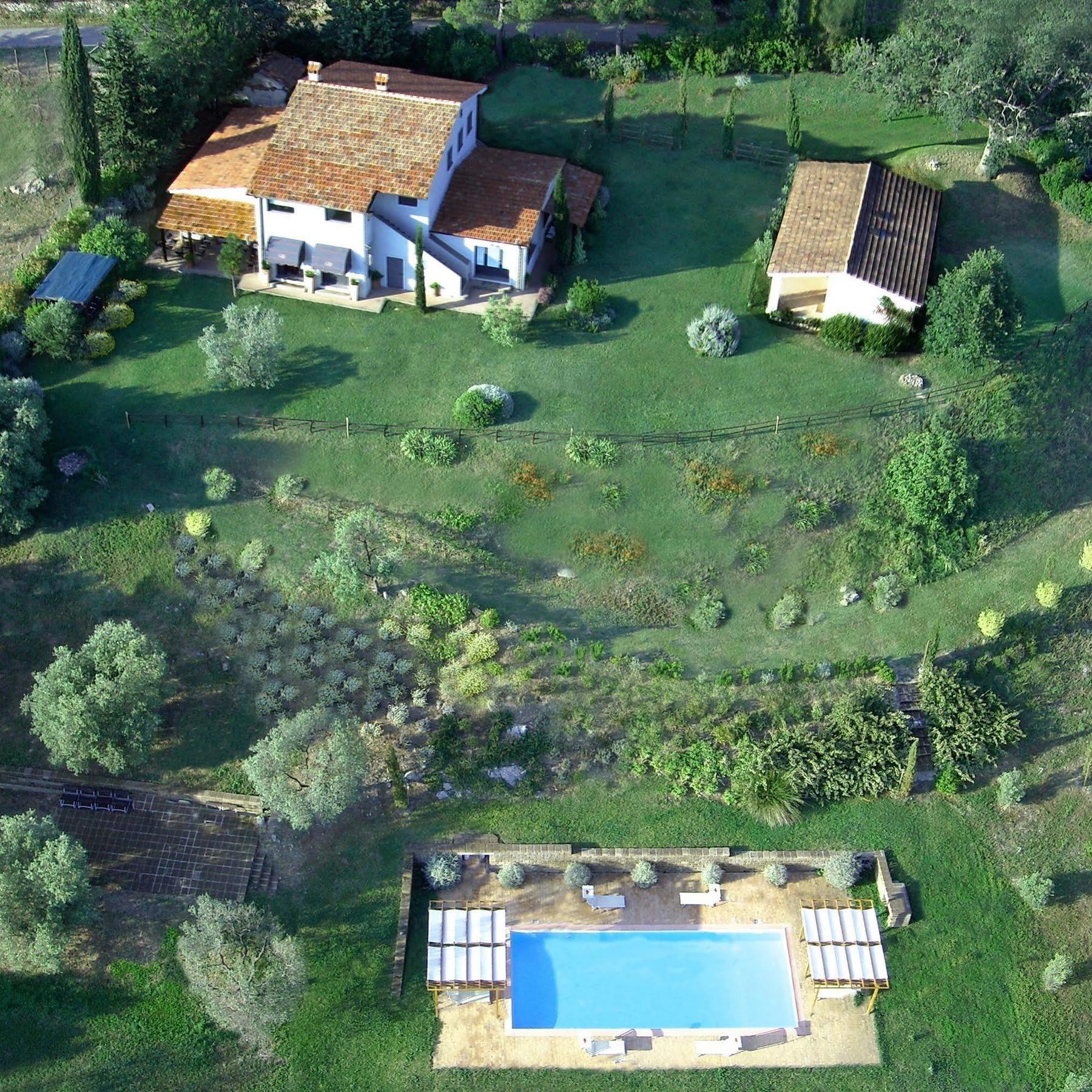 Agriturismo Quercia Rossa Rural House Montemerano Luaran gambar